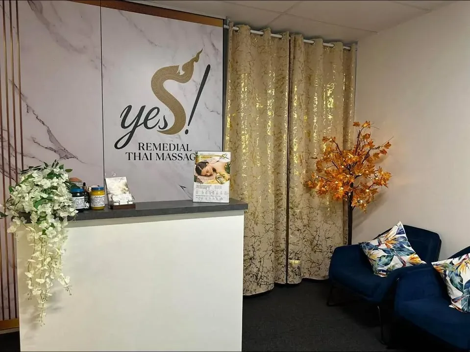 ภาพตัวอย่างเว็บไซต์ผลงาน Yes! Remedial Thai Massage